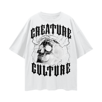 SINFUL DEATH OVERSIZED WHITE TEE