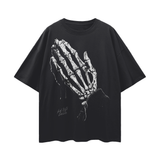 REPENT OVERSIZED BLACK TEE