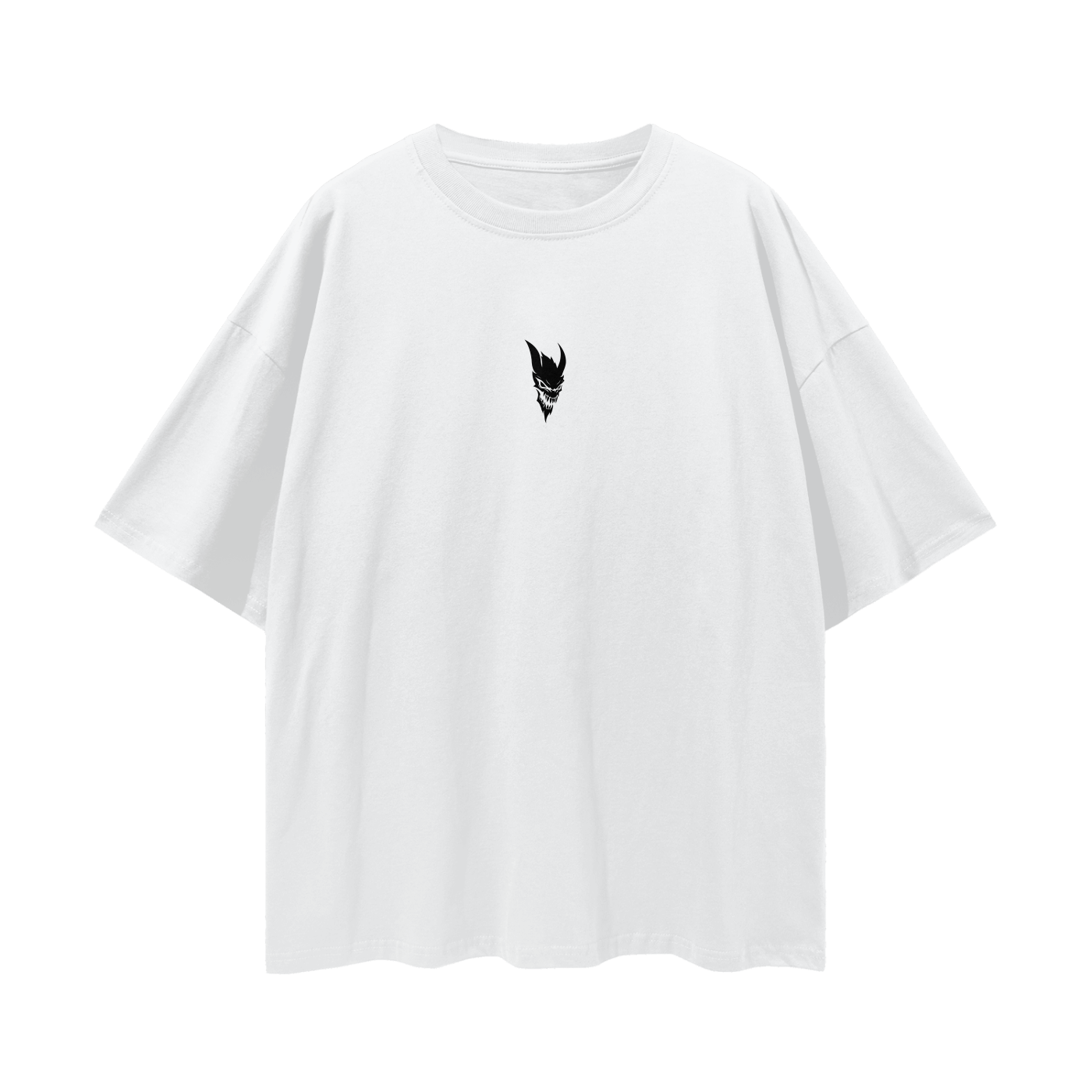 "ESSENTIAL" WHITE OVERSIZED TEE