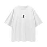 "ESSENTIAL" WHITE OVERSIZED TEE