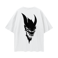 "ESSENTIAL" WHITE OVERSIZED TEE