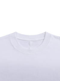 "STAPLE" WHITE OVERSIZED TEE
