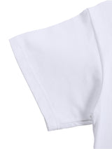 "STAPLE" WHITE OVERSIZED TEE