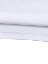 "STAPLE" WHITE OVERSIZED TEE
