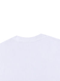 "STAPLE" WHITE OVERSIZED TEE