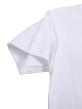 "STAPLE" WHITE OVERSIZED TEE