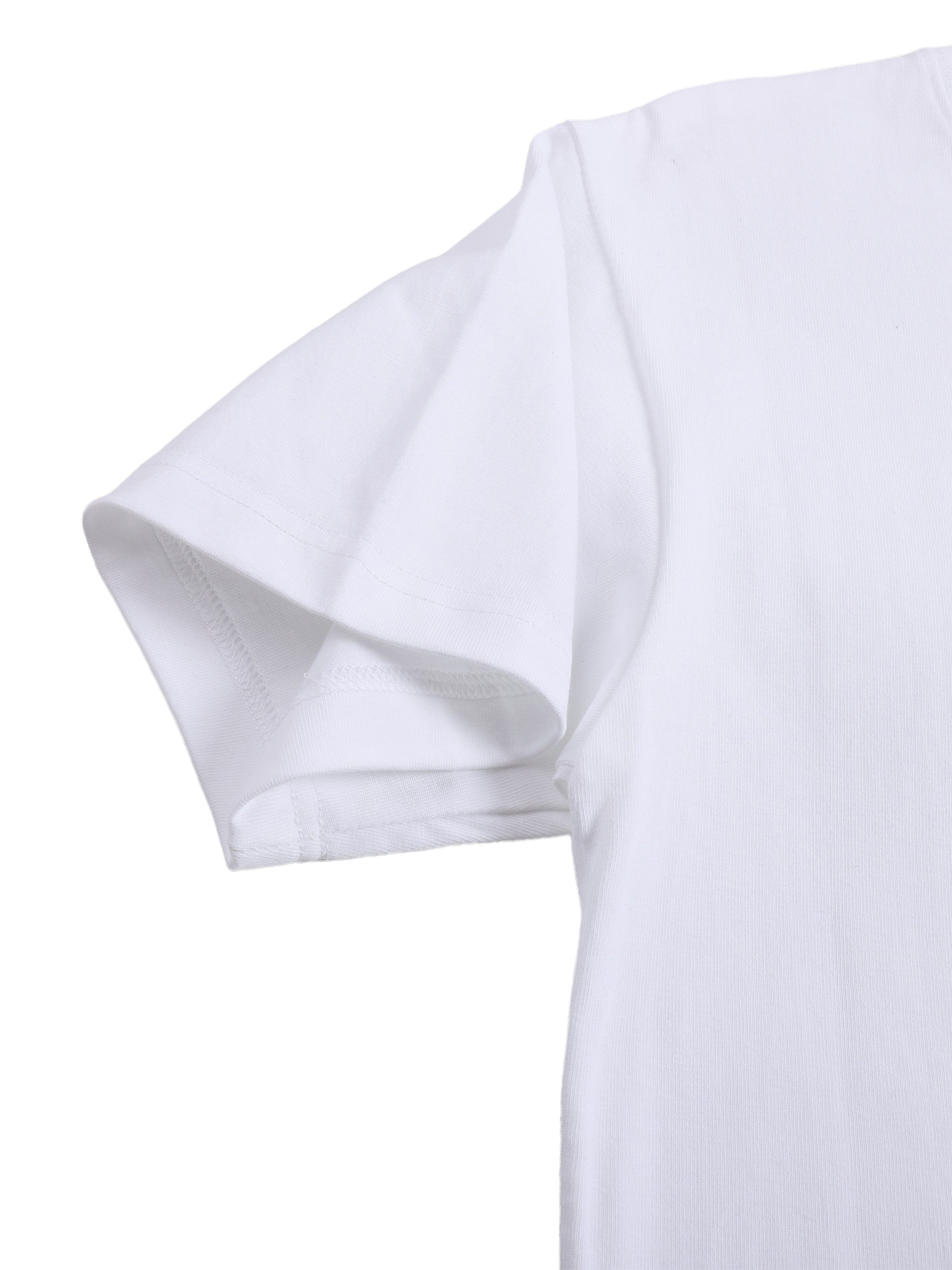 "STAPLE" WHITE OVERSIZED TEE