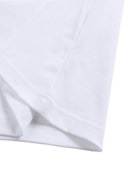 "STAPLE" WHITE OVERSIZED TEE