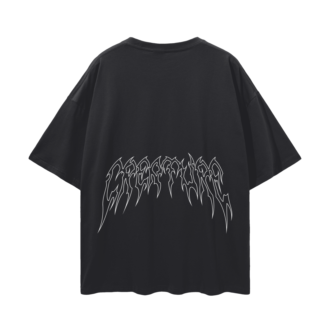 GUARDIAN ANGEL OVERSIZED BLACK TEE
