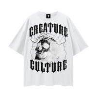 SINFUL DEATH OVERSIZED WHITE TEE