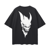 "ESSENTIAL" BLACK OVERSIZED TEE