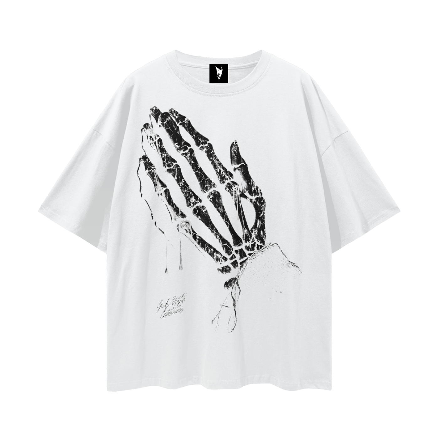 REPENT OVERSIZED WHITE TEE