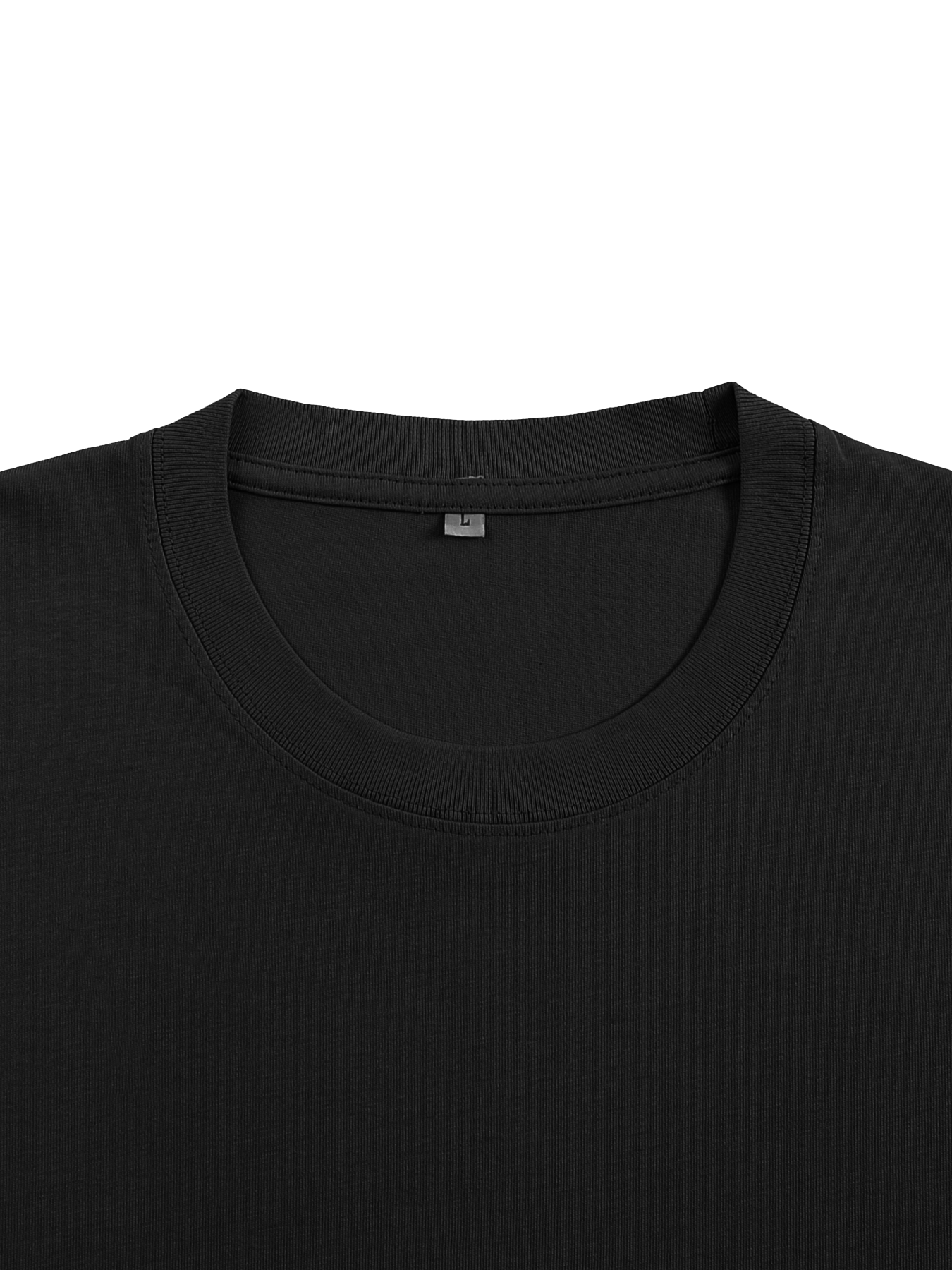"DARKNESS TILL DAWN" BLACK OVERSIZED TEE
