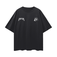 FREE WILL OVERSIZED BLACK TEE
