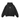 "ESSENTIAL" BLACK OVERSIZED HOODIE