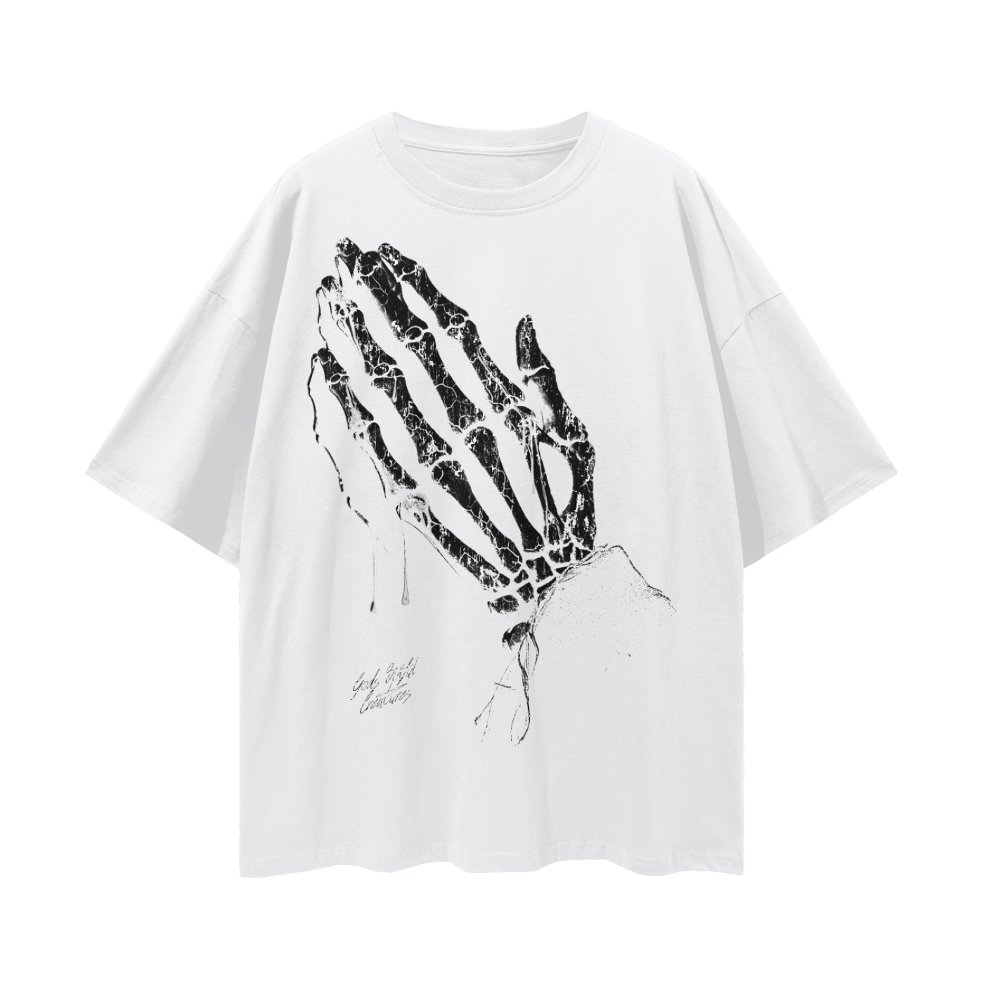 REPENT OVERSIZED WHITE TEE
