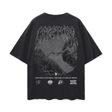 FREE WILL OVERSIZED BLACK TEE