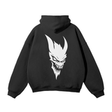"ESSENTIAL" BLACK OVERSIZED HOODIE