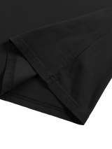 "STAPLE" BLACK OVERSIZED TEE