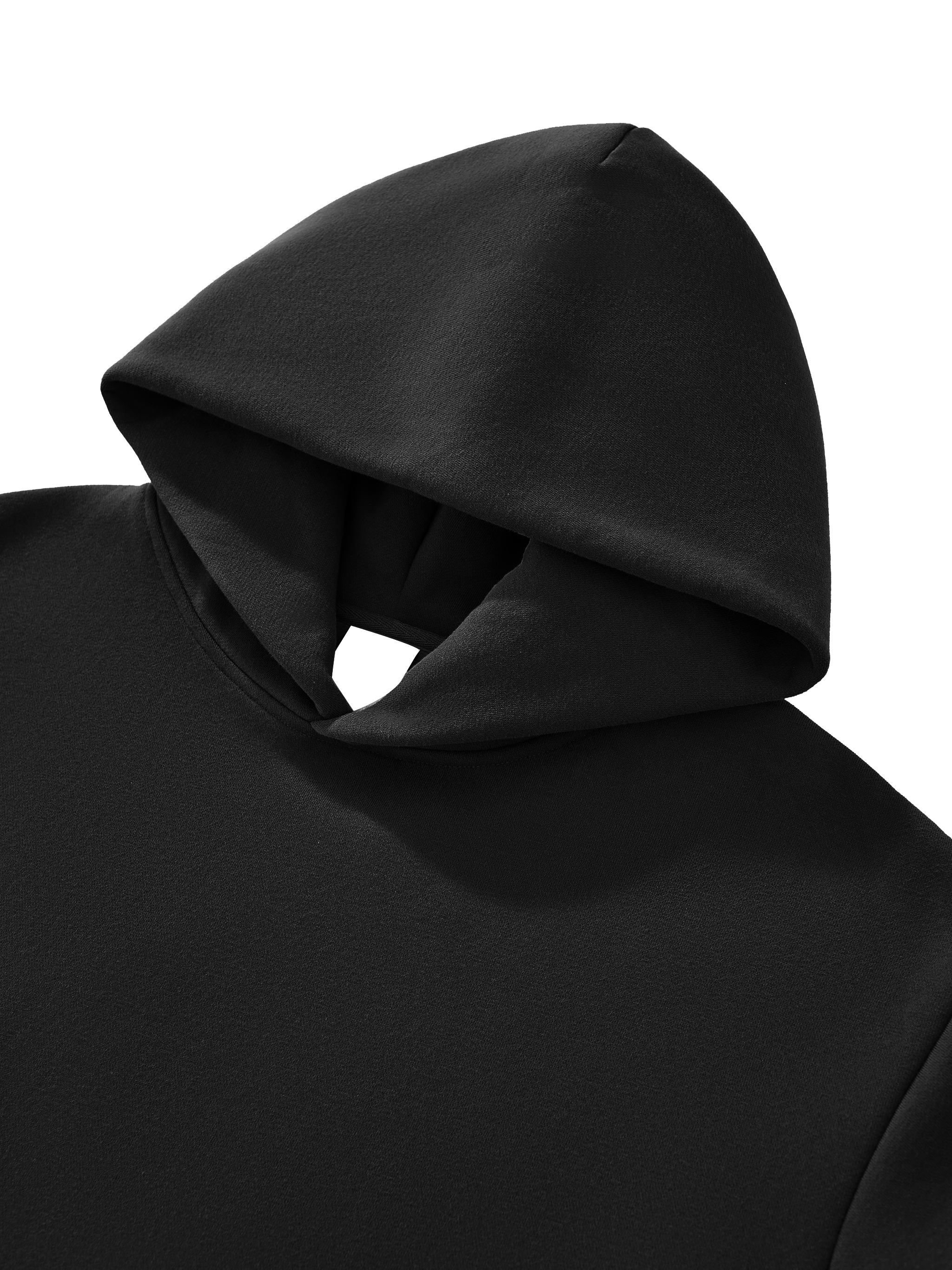 "DARKNESS TILL DAWN" BLACK PREMIUM HOODIE