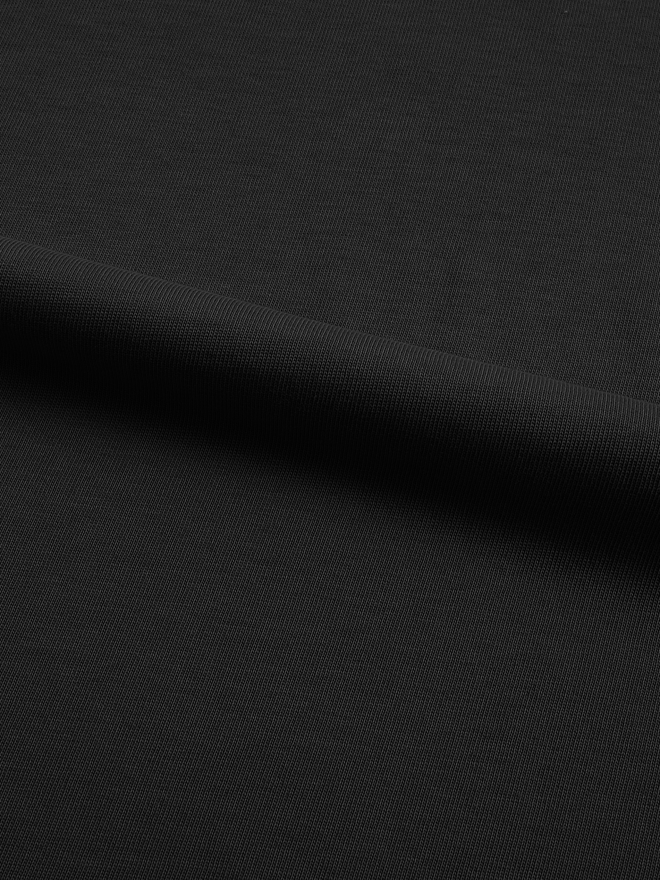 "STAPLE" BLACK OVERSIZED TEE