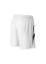 "STAPLE" MESH WHITE SHORTS