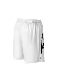 "STAPLE" MESH WHITE SHORTS